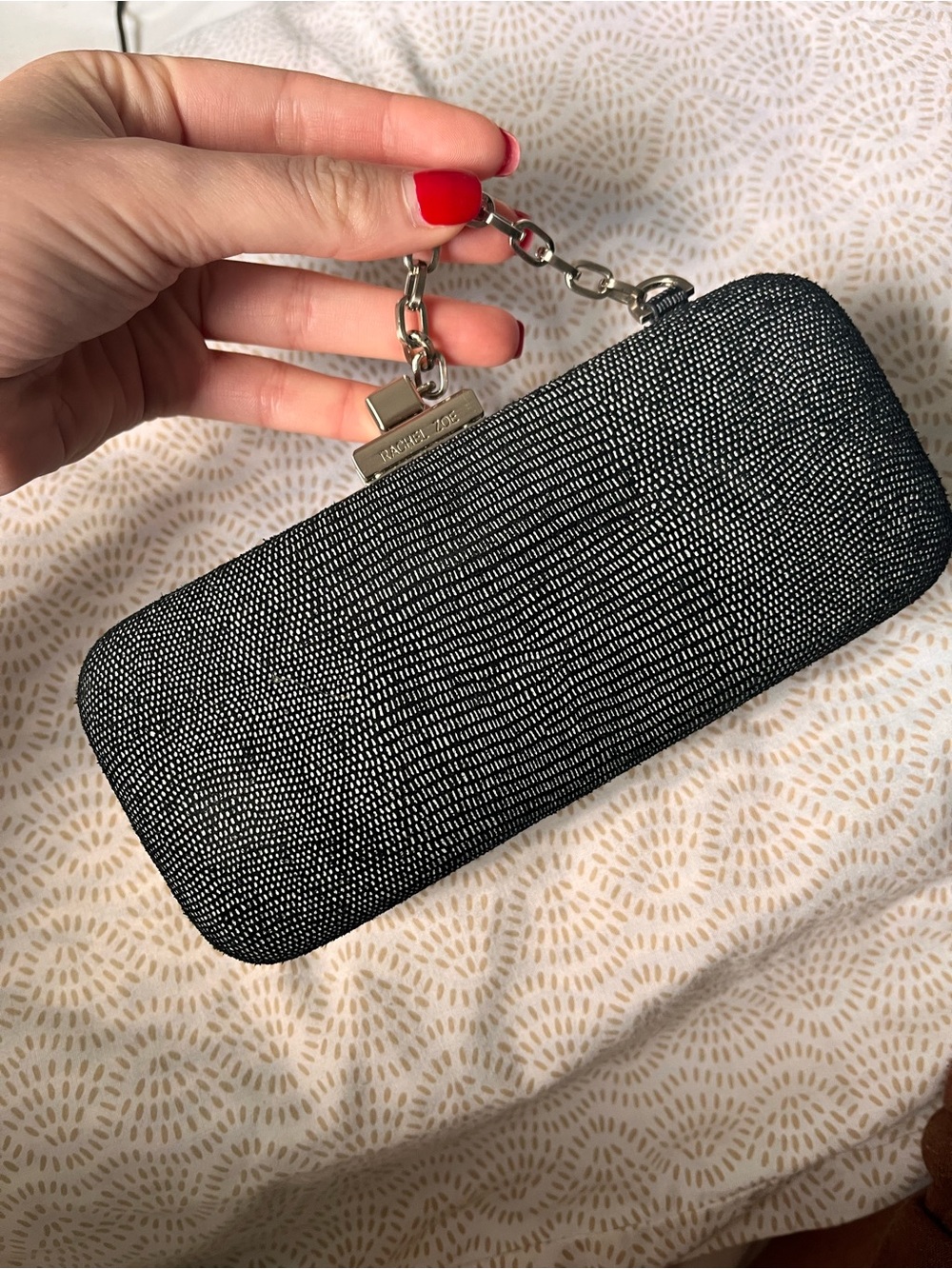 Rachel Zoe Clutch with Chain Handle